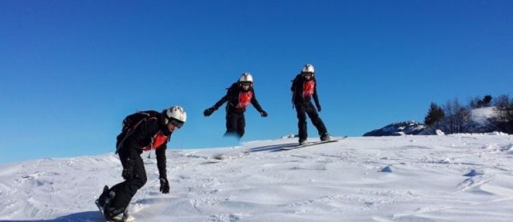 Colonie ski sport d'hiver cours ESF