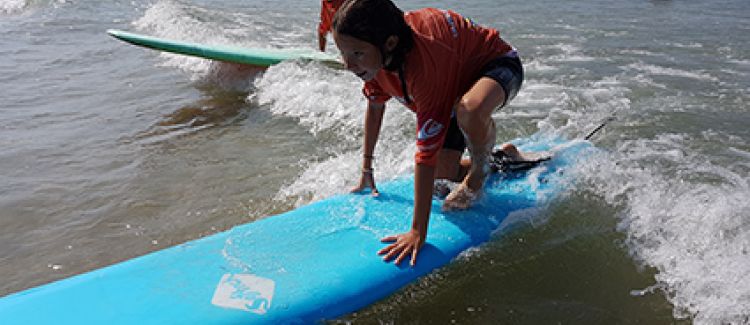 stage de surf enfant