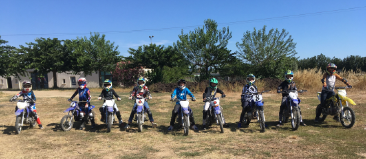 stage moto quad colonie vacances été 2020 pezenas