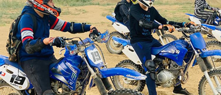colonie de vacances motocross