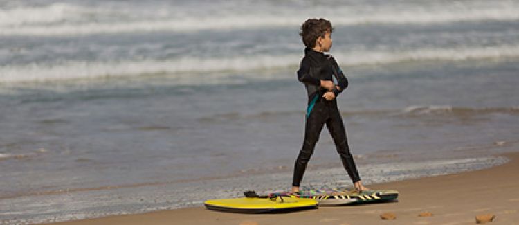 camp de vacances surf