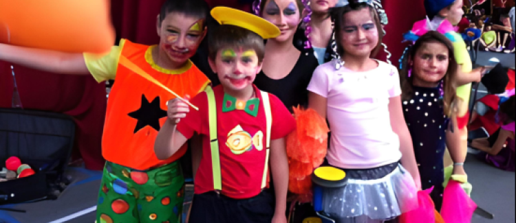 Cirque maquillage enfants