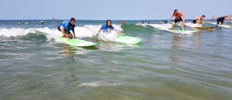 colonie de vacances surf