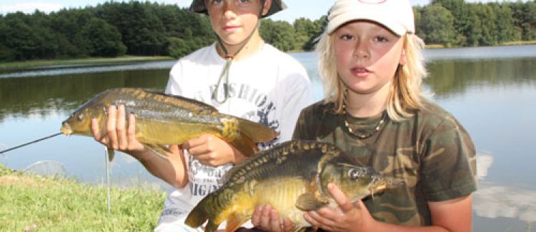Pêche de la carpe du quiver
