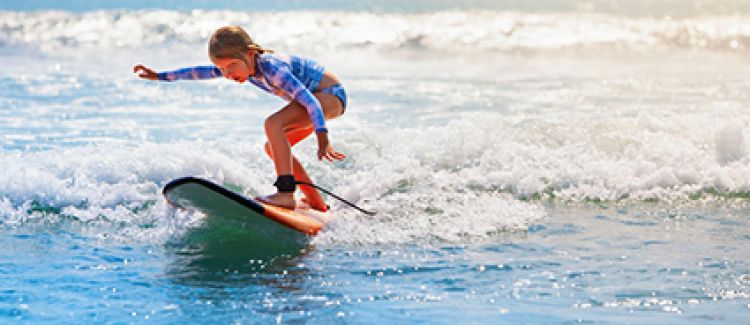 colonie de vacances surf