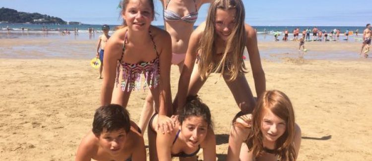 colonie de vacances plage