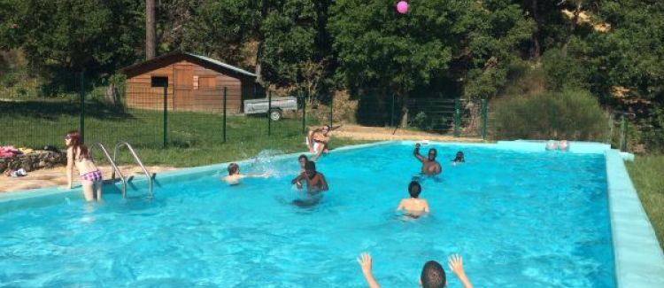 Piscine du centre de vacances