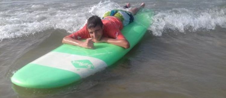 colonie de vacances surf