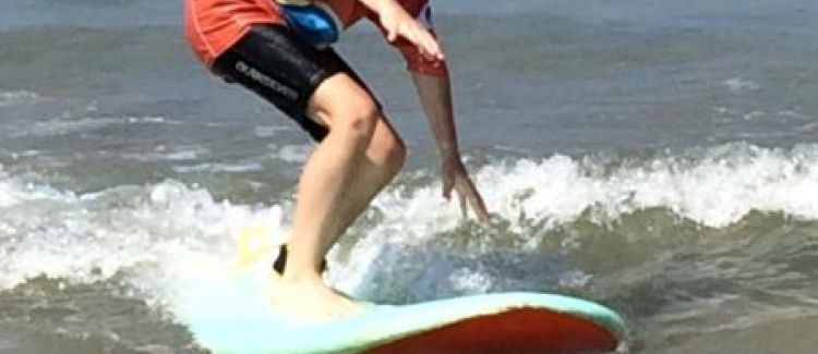 stage de surf enfant