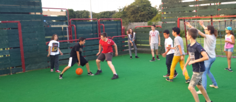 Entraînement de basketball