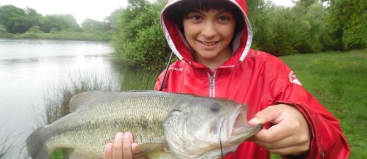 Pêche du black bass aux leurres souple