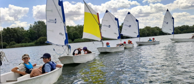 Séance voile à la Flèche