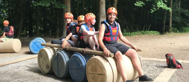 Sports en forêt écossaise