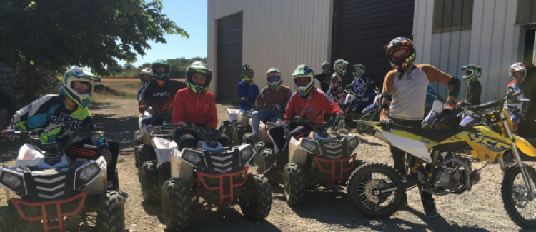 stage moto quad colonie vacances été 2020 pezenas