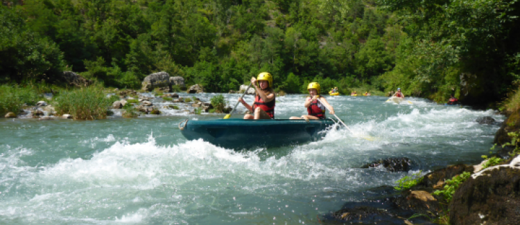 sur les eaux