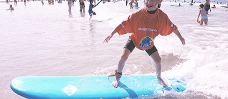 colonie de vacances surf